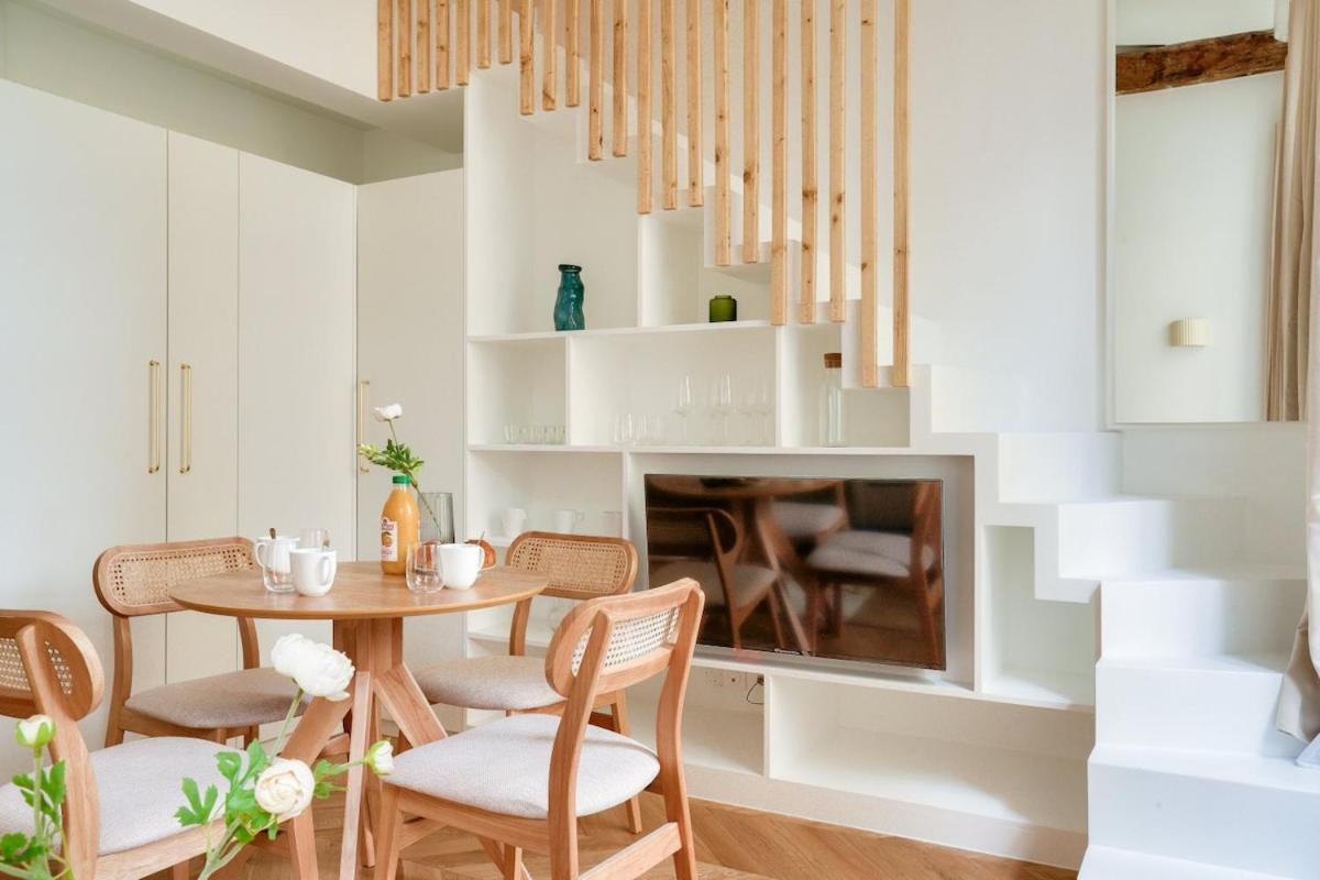 Belle Epoque - Magnifique Duplex Avec Mezzanine Pour 4 * Parigi